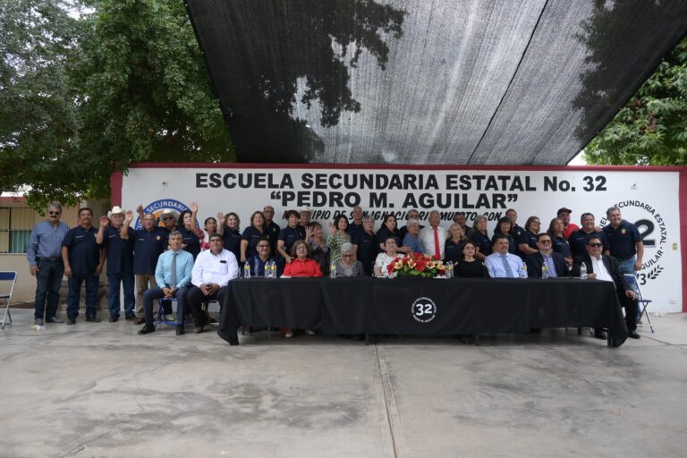 Un privilegio celebrar el 50 aniversario de esta distinguida Institución educativa Escuela Secundaria Estatal #32 Pedro M. Aguilar